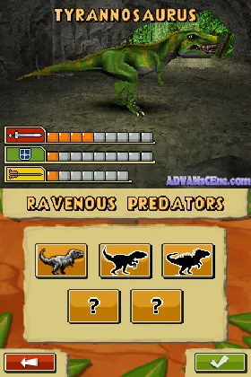 Battle of Giants - Dinosaurs (USA) (En,Fr,Es) screen shot game playing